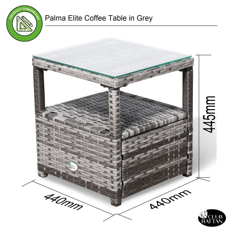 Milan Range Elite Coffee Table in 3 COLORS