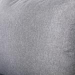 CK-01 Vancouver Range Square Corner Set Charcoal Aluminium Frame With Grey Cushions