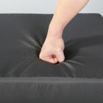 Oxford Range High Back Large Dining Sofa Set in Grey Weave with Dinning Table