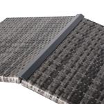 Telluria Mice Wicker Raised Dog House / Rattan Dog Bed for Indoor/Outdoor with Removable Roof and Cushion in Grey