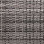 Telluria Mice Wicker Raised Dog House / Rattan Dog Bed for Indoor/Outdoor with Removable Roof and Cushion in Grey