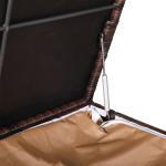 Milan Range Square Storage Box in Grey Rattan Weave