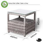 Milan Range Elite Coffee Table in 3 COLORS
